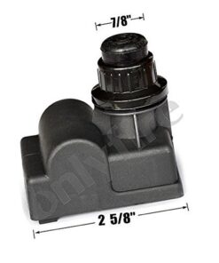 Alternative view of Onlyfire 03340 Electric Push Button Igniter BBQ Replacement for Select Gas Grill Models by Char-broil, Brinkmann, Grillmaster, Aussie,Charmglow, Kenmore, Lowes, Nexgrill, Brinkmann, Bakers, Grillware, Jenn Air, Huntington and Others, Black 4 male outlet