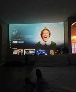 GooDee Projector 4K With WiFi And Bluetooth Supported, FHD 1080P Mini Projector For Outdoor Moives, 5G Video Projector For Home Theater Dolby Audio Zoom Portable Projector TV Stick PPT (YG600 Plus) Titanium Grey 41 61Vlh GeaRL