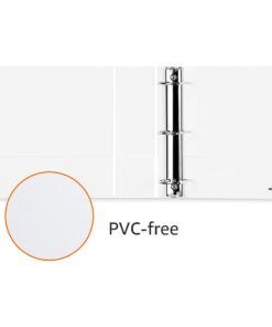 Amazon Basics Economy 3 Ring Binder, Showcase View Binder with 3 Inch, D-Ring, 2-Pack, White 3-inch 15 61VloEJjDkS