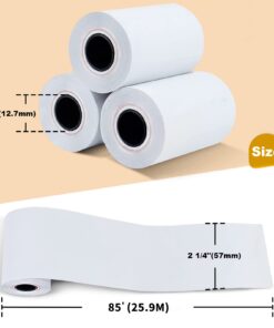Alternative view of MFLABEL® 50 Rolls 2 1/4" x 85' Thermal Paper Cash Register POS Receipt Paper 2 1/4" x 85'
