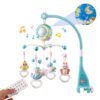 Mini Tudou Baby Musical Mobile Crib with Music and Lights, Timing Function, Projection, Take-Along Rattle and Music Box for Babies Boy Girl Toddler Sleep Blue 26 61Vopz7Dn L