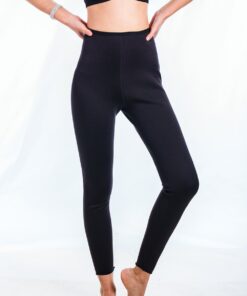 Ausom Womens Slimming Neoprene Hot Thermo Long Pants Leggings Waist Sweat Body Shapers Sauna Suit for Weight Loss X-Large As Picture 10 61VqD92vXQL