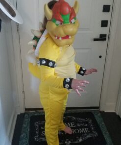 Disguise Bowser Deluxe Boys Costume Large (10-12) 29 61VrUKmyeHL 1