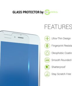 Alternative view of CitiGeeks® BlackBerry Leap Tempered Glass Screen Protector - Crystal Clear Toughened Glass Screen Protector Retail Package