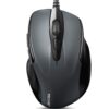 TECKNET USB Wired Mouse, 6-Button Corded Mouse with 2 Adjustable DPI, Optical Computer Mouse with Ergonomic Design and 5FT Cord for Laptop, Chromebook, PC, Desktop, Mac, Notebook-Gray GRAY 37 61VttqGYFZL