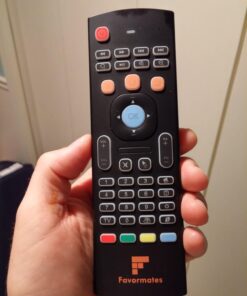 Favormates Air Remote Mouse MX3 Pro,2.4G Backlit Kodi Remote Control,Mini Wireless Keyboard & Infrared Remote Control Learning, Best for Android Smart Tv Box HTPC IPTV PC Pad Xbox Raspberry pi 3 44 61VwEgh2TIL
