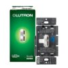 Lutron Ariadni/Toggler LED+ Dimmer | 150-Watt, Single-Pole/3-Way | AYCL-153P-WH | White 11 61VxWYqWkL