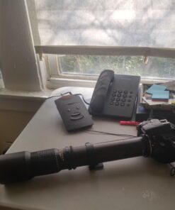 Opteka 500mm/1000mm f/8 Manual Telephoto Lens for Nikon F-Mount D6, D5, D4, DF, D850, D810, D780, D750, D700, D610, D500, D7500, D7200, D7100, D5600, D5500, D5300, D5200, D3500, D3400, D3300, D3200 66 61VxuluOP3L