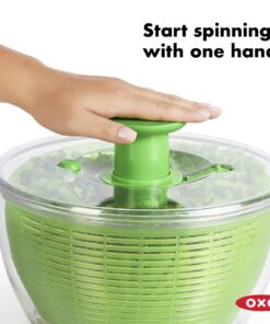 OXO Good Grips Salad Spinner,Green, Large Green Salad Spinner 43 61VyL6hmnLL