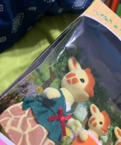 Calico Critters Egbert Highbranch Giraffe Family, Set of 4 Collectible Doll Figures 15 61W 4WmBguL