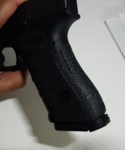 TALON Grips Adhesive Pistol Grip Compatible with Glock 17, 19X, 22, 24, 31, 34, 35, 37 - Made in The USA Previous Generation Rubber-Black 75 61W0jMhgLWL