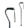 Carex Offset Designer Cane, Gray Grey Regular 31 61W13o2X6vS