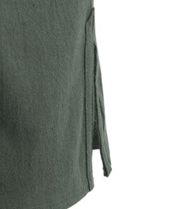 Moomphya Mens Pirate Renaissance Viking Steampunk Medieval Gothic Celtic sleeveless Shirt barbarian Top Tee XX-Large Greygreen 11 61W2KlEu8 L