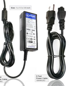 Alternative view of T POWER Ac Adapter Compatible with Cricut Cutting Machines Personal Expression Create, Expression 2 KSAH1800250T1M2, Model: KSAH1800250T1M2, 05758 SDU40A, T-UV-A40 Power Supply Cord Charger