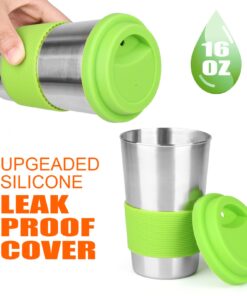 Bisgear Camping Cookware Portable Backpacking Stove Canister Stand Tripod Stainless Steel Cup Flatware Mess Kit - Camping Pot and Pans Cooking Set - Camping Gear Must Haves 12 pcs(Green) 18 61W6I5kD3xL