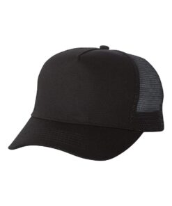 Alternative view of Mega Caps Mens Five-Panel Cap Black One Size