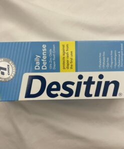 Desitin Daily Defense Baby Diaper Rash Cream with Zinc Oxide to Treat, Relieve & Prevent diaper rash, Hypoallergenic, Dye-, Phthalate- & Paraben-Free, 4 oz 4 Ounce (Pack of 1) 35 61W8o I9gPL