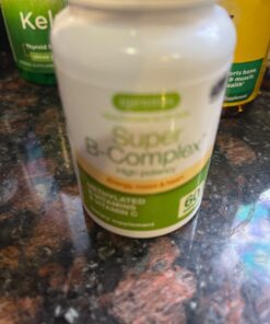 Super B-Complex – Methylated Sustained Release Clean Label B Complex With Methylfolate, Boosted B12 Methylcobalamin, Vegan, Lab Verified, 60 Small Tablets, by Igennus Unflavored 60 Count (Pack of 1) 31 61WBy2aA L