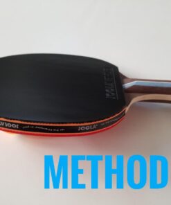 JOOLA Infinity Balance - Advanced Performance Ping Pong Paddle - Competition Ready - Table Tennis Racket for High-Level Training - Designed to Optimize Spin and Control Natural Dark 61 61WFnHeCPJL