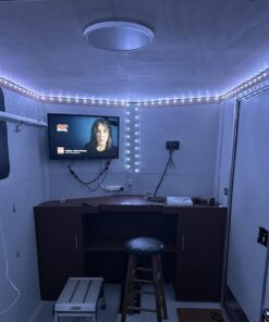 TJOY 100ft Bluetooth LED Strip Lights, Music Sync LED Lights Strip, RGB Color Changing LED Lights with Remote,Smart Phone APP Control, LED Lights for Bedroom,TV,Room DIY (APP+Remote +Mic) 50 61WG0XsnABL