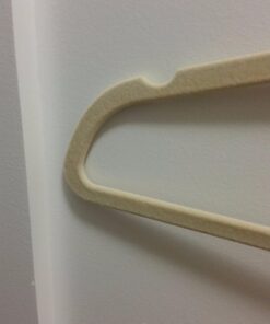 Home-it Premium Velvet Hangers 50 Pack - Ivory Suit Hangers Non-Slip - Heavy duty Clothes Hangers for Closet, Jacket, Shirt, Pants and Suit, Hook Swivel 360 - Ultra Thin 44 61WG5D82DgL