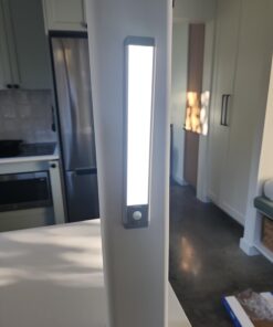 Under Cabinet Lights,40 LED Rechargeable Battery Operated Motion Sensor Light Indoor, 2 Pack Magnetic Dimmable Closet Lights, Wireless Under Counter Lights for Kitchen, Stairs (White Light) 10inch 32 61WGIVL8fsL