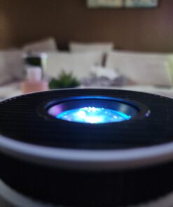 LIMIMART 40"-130" Smart Mini Projector 5G WIFI, Support 4K, Big Screen Experience with Premium 360 Sound, 5.0 Bluetooth Movie Projector Compatible With Android/iOS/Windows/TV Stick/HDMI/USB/Audio 3.5 34 61WIoEt XnL