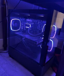 Skytech Gaming PC Desktop – Intel Core i7 12700F 2.1 GHz, NVIDIA RTX 4070 Ti, 1TB NVME SSD, 16GB DDR4 RAM 3200, 750W Gold PSU, 360mm AIO, 11AC Wi-Fi, Windows 11 Home 64-bit,Black 12700F | 4070 Ti 42 61WJtWlY7VL