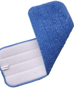 Microfiber Spray Mop Replacement Heads for Wet/Dry Mops Compatible with Bona Floor Care System (5 Pack) Blue 19 61WKTxsgY7L