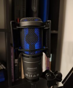 Audio-Technica AT2020USB+ Cardioid Condenser USB Microphone, With Built-In Headphone Jack & Volume Control, Perfect for Content Creators (Black) AT2020USB+ Black 40 61WKpcTaPsL