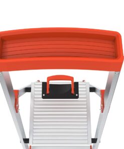 Little Giant Ladder Systems Flip N Lite 6 Foot 300 Pound Capacity Aluminum Lightweight Slim Stepladder Ladder 49 61WLEpaEsDL