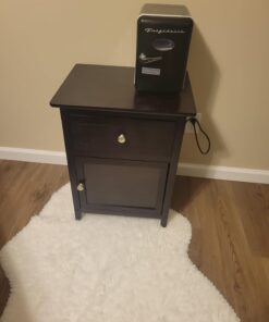 Winsome Eugene Accent Table, 18.9 inches, Espresso 48 61WMT4ySLtL