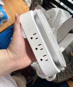 Anker 647 Charging Station (100W), 10-in-1 Power Strip with 6 AC, 1 USB-A, 1 USB-C, 2 Retractable USB C Cables (3ft), 5ft Extension Cord,Power Delivery for Conference Rooms, Desktop Accessory 56 61WMiosPSuL