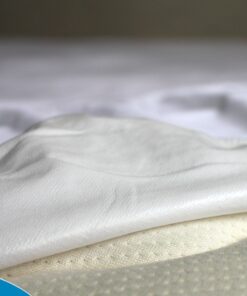 SureGuard Crib Size Mattress Protector - 100% Waterproof, Hypoallergenic - Premium Fitted Cotton Terry Cover White 10 61WOukHiTbL