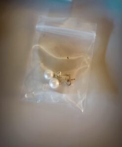 PAVOI Handpicked AAA+ 14K Gold Round White Freshwater Cultured Pearl Earrings | Pearl Earrings for Women Sterling Silver 6MM White Gold 31 61WPMZFbG4L