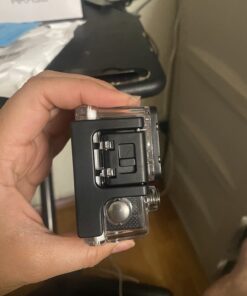 TEKCAM Action Camera Waterproof Case Underwater Protective Housing Case Compatible with AKASO EK7000 V50 Elite/REMALI CaptureCam/Apexcam/Vemont/SJCAM/HLS/Jadfezy/Xilecam/WOLFANG GA300 Action Camera 25 61WPPhAXJL