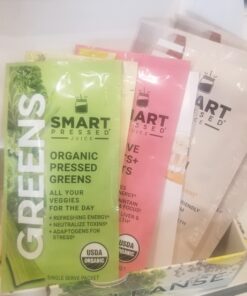 SMART Pressed Juice 1-Day Organic Juice Cleanse | Healthy Detox Program | Vegan Vanilla Protein, Green Juice, Beets Juice & Pineapple Chia Cleanse | High Fiber & Vegan 34 61WQZre50XL