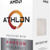 AMD YD200GC6FBBOX Athlon 200GE 2-Core 4-Thread AM4 Socket Desktop Processor with Radeon Vega Graphics