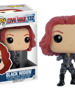 Alternative view of Funko POP Marvel: Captain America 3: Civil War Action Figure - Black Widow