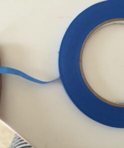 3M 2090 ScotchBlue Painters Tape - 0.25 in. (W) x 180 ft. (L) Masking Tape Roll for Medium Adhesion. Painting Wall Preparation 30 61WUf9ETMeL