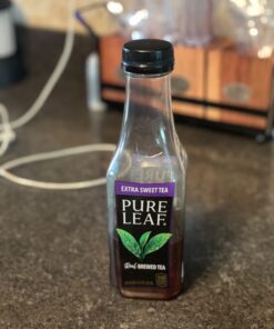 Pure Leaf Iced Real Brewed Black Tea, Extra Sweet, 18.5 Fl Oz (Pack of 12) 18.5 Fl Oz Bottles (Pack of 12) 20 61WWee8WTVL