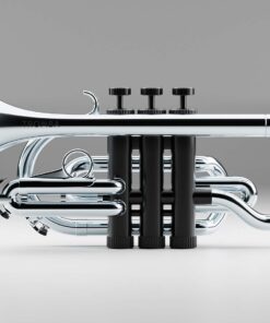 Tromba Pro Professional Plastic Bb Cornet, Silver