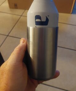 THERMOS Stainless Steel Beverage Can Insulator for 12 Ounce Can, Stainless Steel 23 61WYNHFnfL