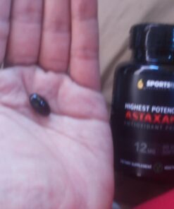 Sports Research Triple Strength Vegan Astaxanthin Supplement from Algae - Plant Based Softgels for Antioxidant Activity, Skin & Eye Health - Non-GMO Verified, Made with Coconut Oil - 12mg, 60 Count 60 Count (Pack of 1) 12mg Vegan 33 61WZMoq0NxL