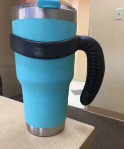 CHILLOUT LIFE 30oz Stainless Steel Tumbler with Lid - Double Wall Vacuum Insulated Large Travel Coffee Mug with Splash Proof Lid and Straw for Hot & Cold Drinks, Teal Tumbler, Pack of 1 30oz (pack of 1) Aqua Blue 38 61Wa6pBbRKL