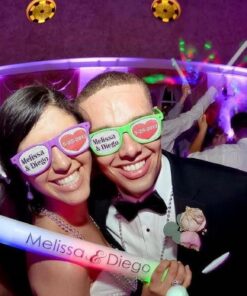 Fun Central 12 Pack - LED Supreme Foam Stick Baton Bulk - Light Up Batons for Wedding, Concert and Party - Multicolor 26 61Wanr spkL