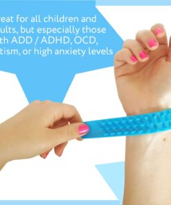 IMPRESA Spiky Slap Bracelets/Slap Bands (3 Pack) - Great Sensory Toys/Fidget Toys - BPA/Phthalate/Latex-Free 12 61Wbk8AzvVL