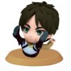 Banpresto Attack on Titan 2.4-Inch Eren Chibi-Kyun-Chara Figure, Training Version 22 61WbybblyfL