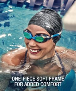 Alternative view of Speedo Unisex-Adult Swim Goggles Hydrosity Mirrored Charcoal