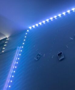 Tenmiro Led Lights for Bedroom 100ft (2 Rolls of 50ft) Music Sync Color Changing Strip Lights with Remote and App Control RGB Strip, for Room Home Party Decoration 38 61WeZGD0VPL